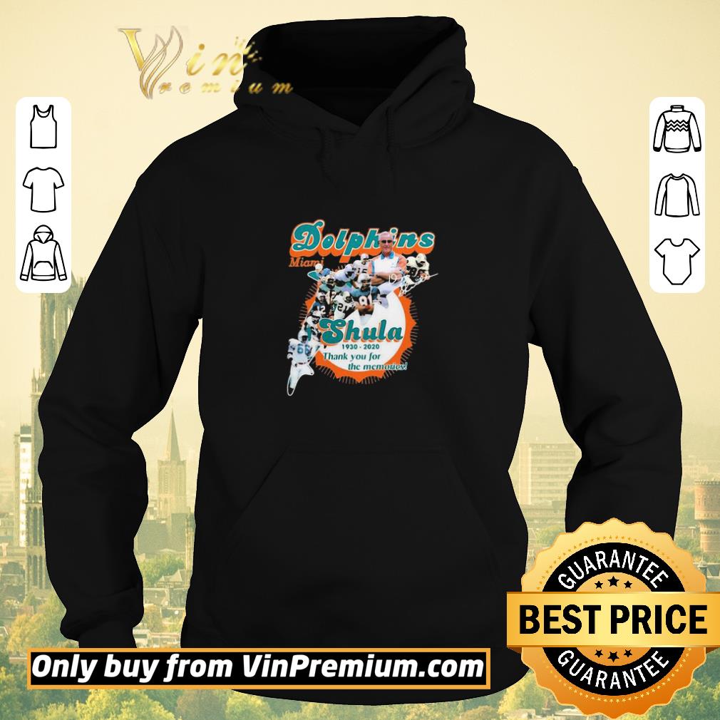 8a733062 nice miami dolphins don shula 1930 2020 thank you for the memories shirt sweater 4 - Nice Miami Dolphins Don Shula 1930 2020 Thank You For The Memories shirt sweater