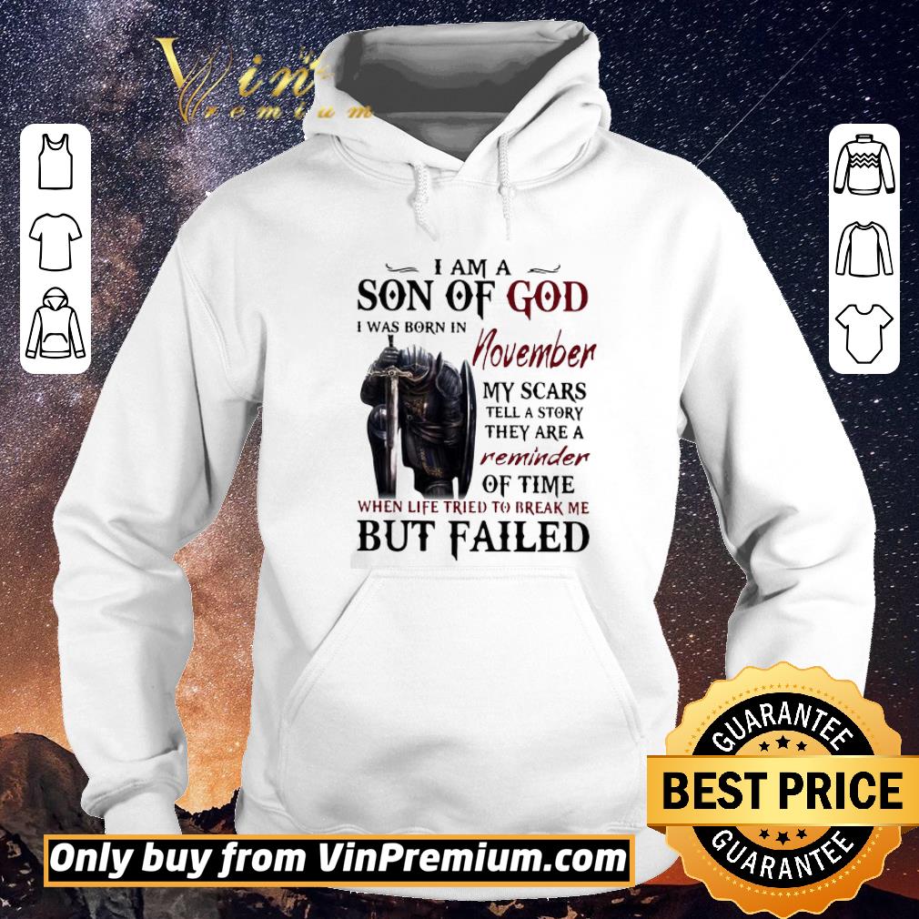 Funny Templar Knight I Am Son Of God I was Born In November shirt sweater 8b2eba40 funny templar knight i am son of god i was born in november shirt sweater 4 - Funny Templar Knight I Am Son Of God I was Born In November shirt sweater