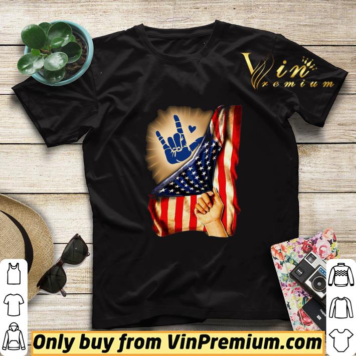 8e16b6c1 american flag hand sign language shirt sweater 4 - American Flag Hand Sign Language shirt sweater