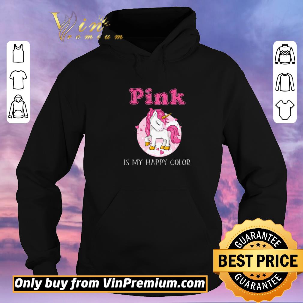 Original Unicorn Pink Is My Happy Color shirt sweater 91f9e6d0 original unicorn pink is my happy color shirt sweater 4 - Original Unicorn Pink Is My Happy Color shirt sweater