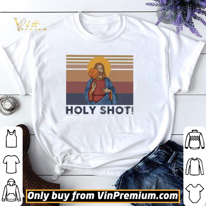 Jesus holy shot volleyball vintage retro shirt sweater