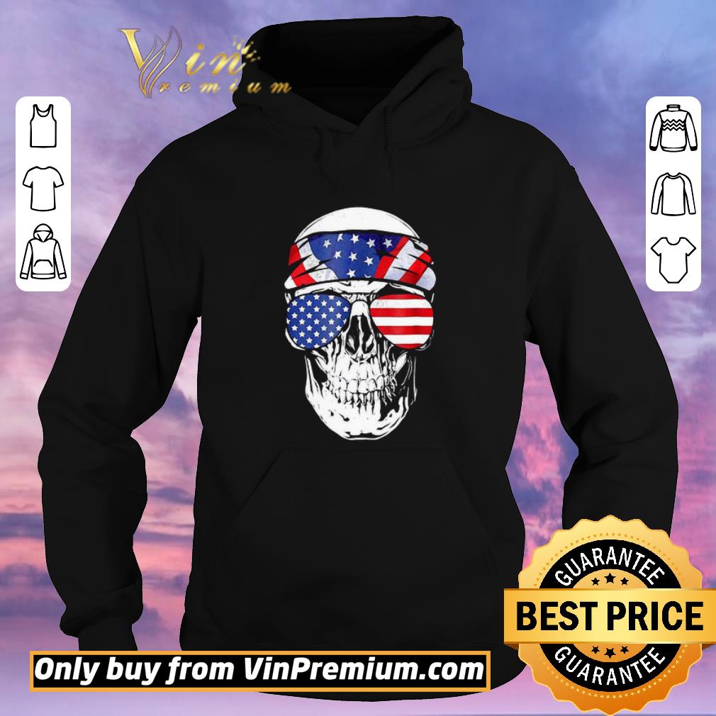 94aa17a1 awesome skull american flag happy independence day shirt sweater 4 - Awesome Skull American Flag Happy Independence Day shirt sweater