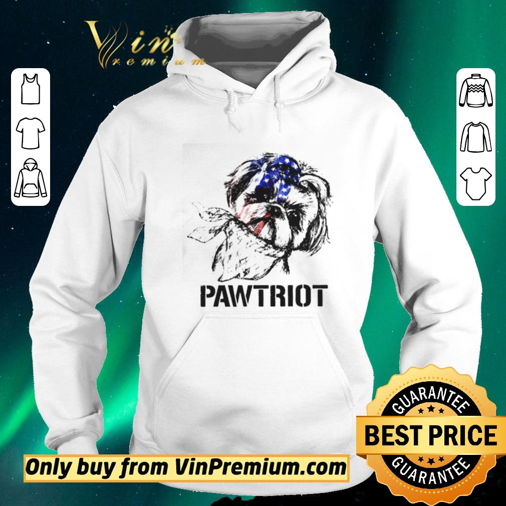 95e9e3ed hot shih tzu american pawtriot shirt sweater 4 - Hot Shih Tzu American Pawtriot shirt sweater