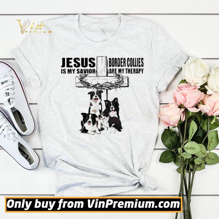 96b4da14 jesus is my savior border collies are my therapy cross crown of thorns dog shirt sweater 4 - Jesus Is My Savior Border Collies Are My Therapy Cross Crown Of Thorns Dog shirt sweater