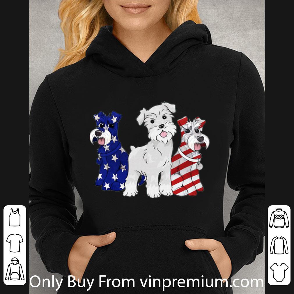 98cdb998 awesome schnauzer puppy american flag happy independence day shirt 4 - Awesome Schnauzer Puppy American Flag Happy Independence Day shirt
