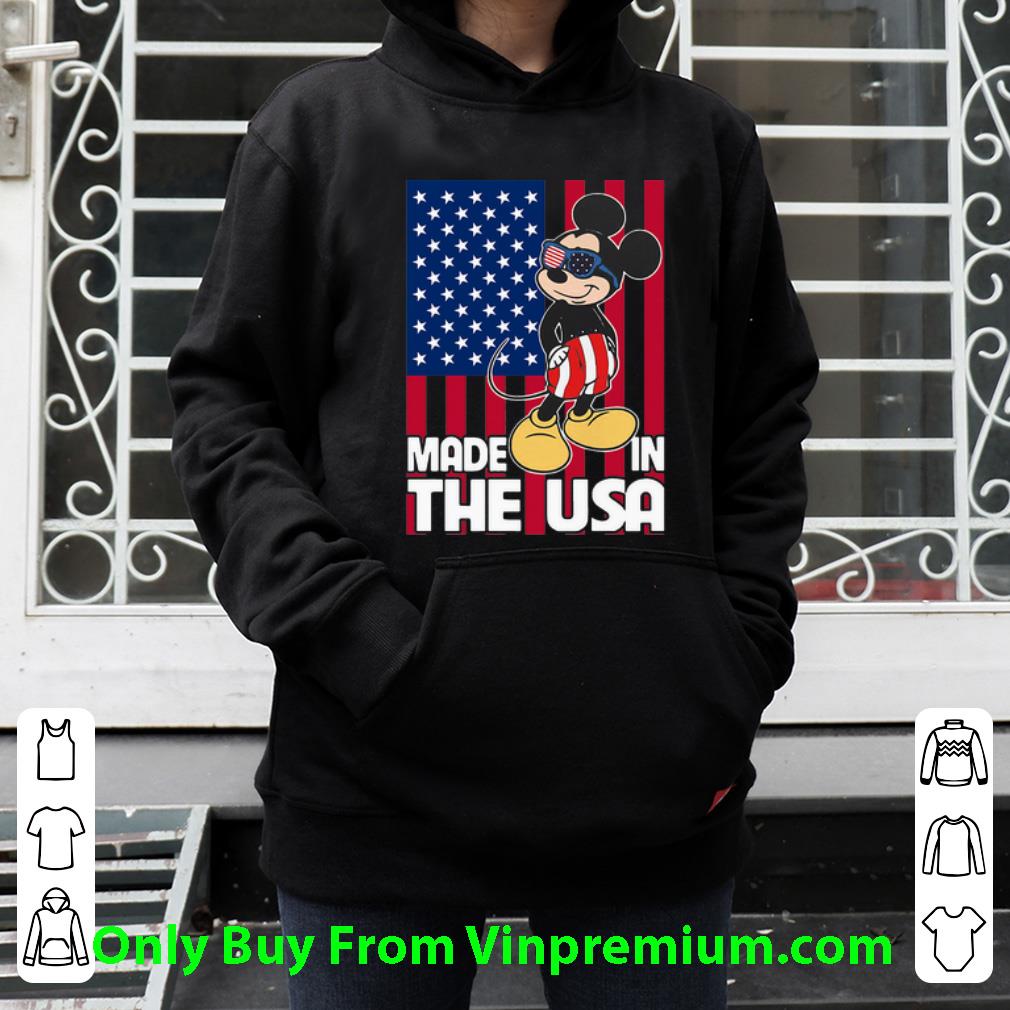 99b84896 awesome mickey mouse made in the usa independence day american flag shirt 4 - Awesome Mickey Mouse Made In The USA Independence Day American Flag shirt