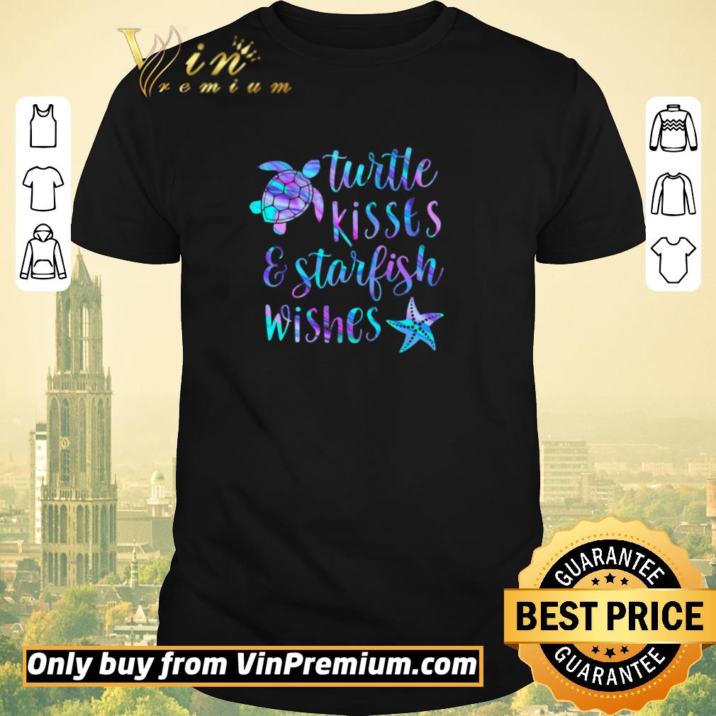 Awesome Turtle Kisses & Starfish Wishes shirt sweater
