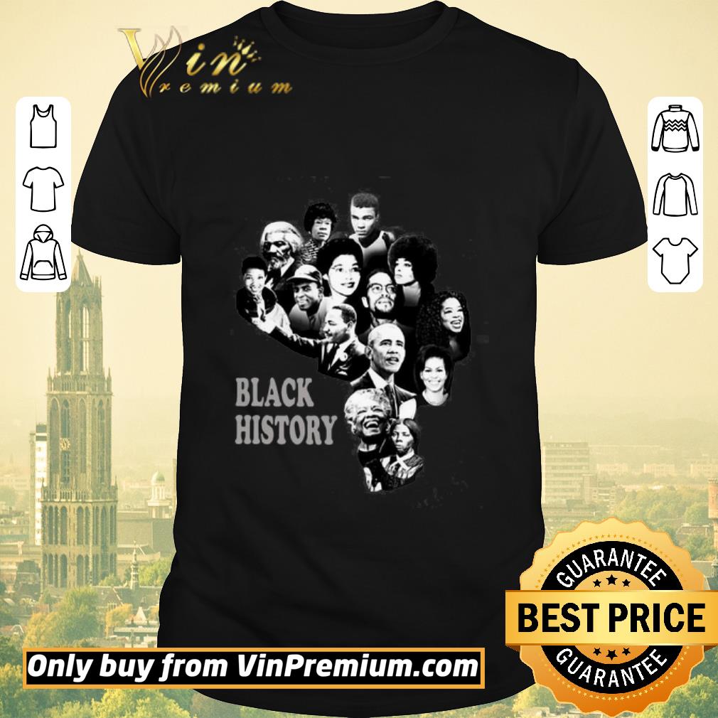 Hot Black History Month Famous Characters shirt sweater