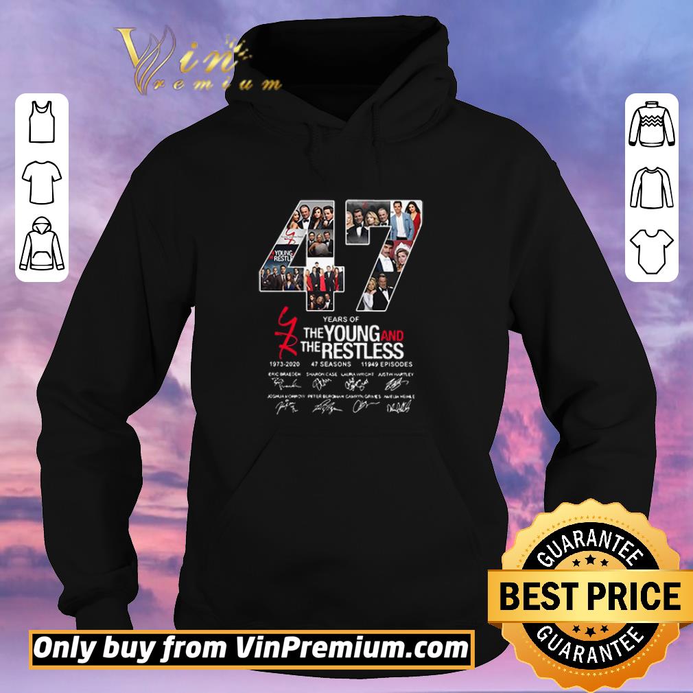 Nice 47 years of the young and the restless 1973-2020-47 seasons 11949 episodes signatures shirt sweater 9f4c6405 nice 47 years of the young and the restless 1973 2020 47 seasons 11949 episodes signatures shirt sweater 4 - Nice 47 years of the young and the restless 1973-2020-47 seasons 11949 episodes signatures shirt sweater