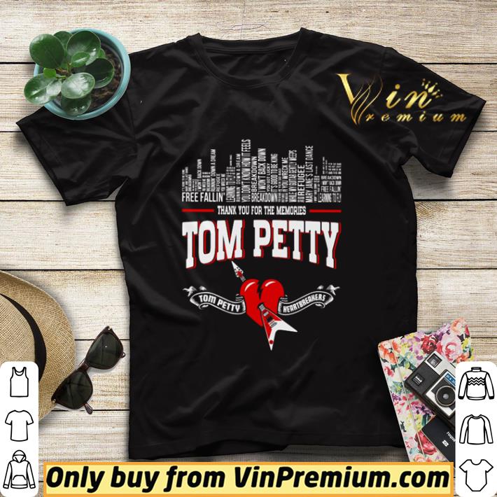 9fc5a3d3 free faillin tom petty thank you for the memories shirt sweater 4 - Free Faillin Tom Petty thank you for the memories shirt sweater