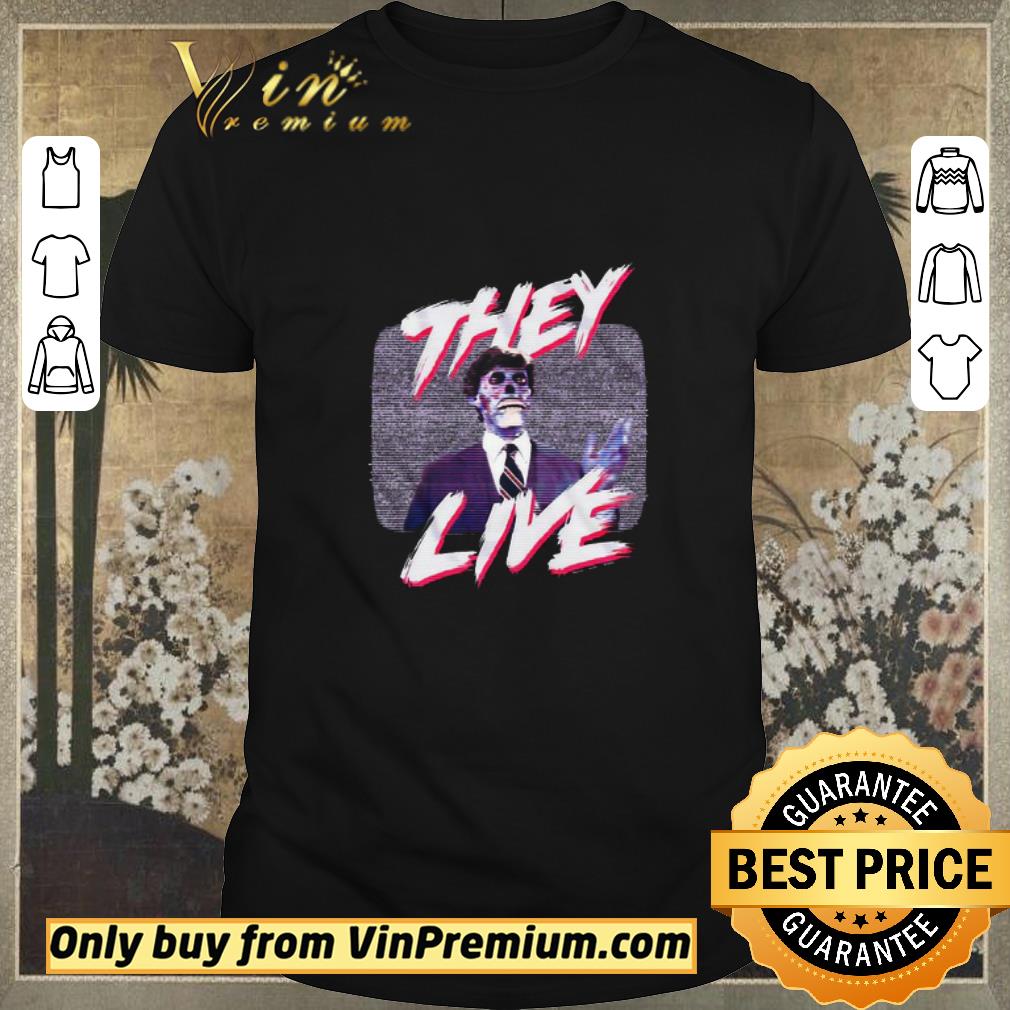 Premium Television Static They Live shirt sweater