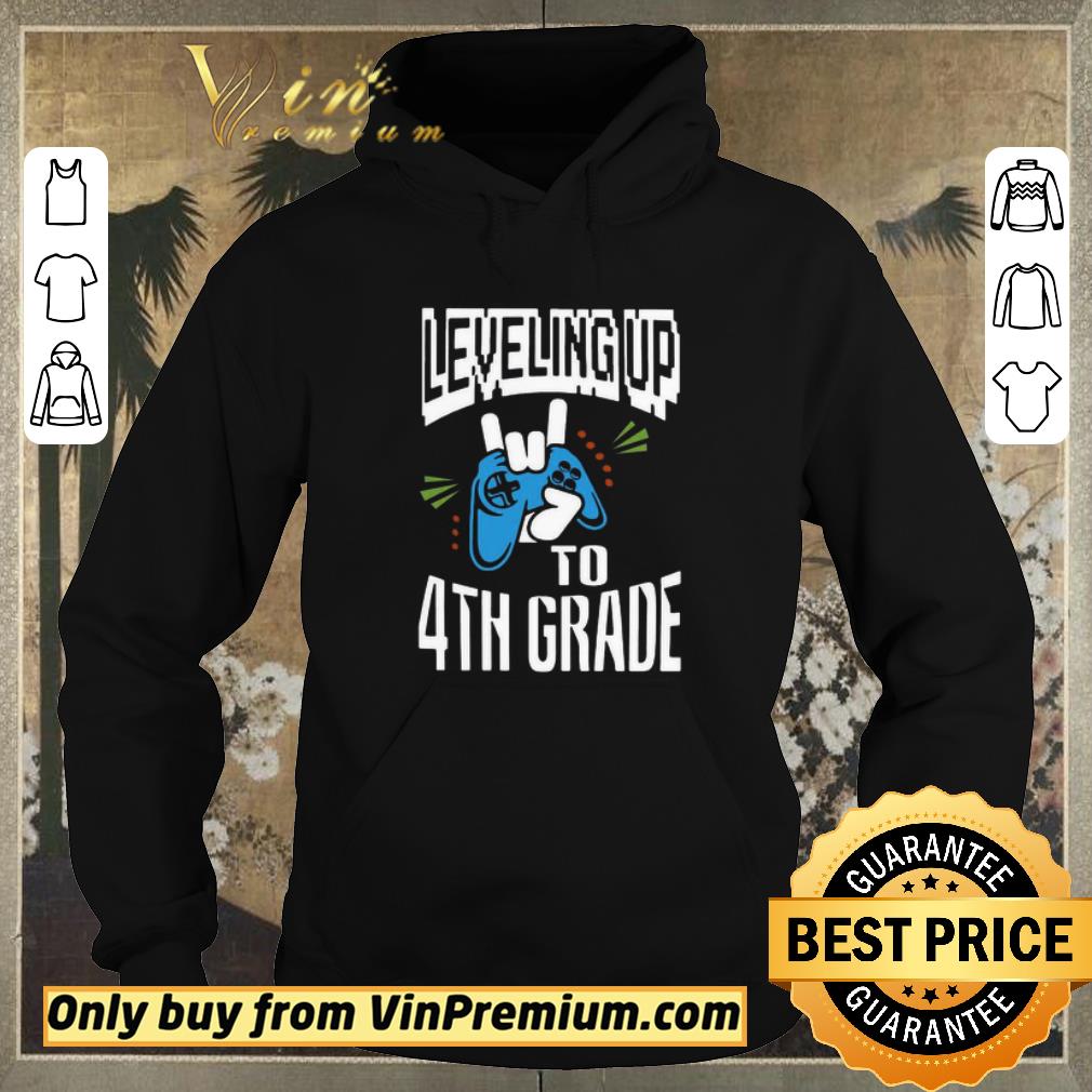 a5df23e6 nice leveling up to 4th grade shirt sweater 4 - Nice Leveling Up To 4TH Grade shirt sweater