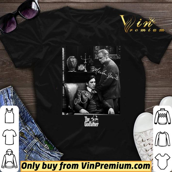 The godfather vito corleone michael corleone signatures shirt sweater