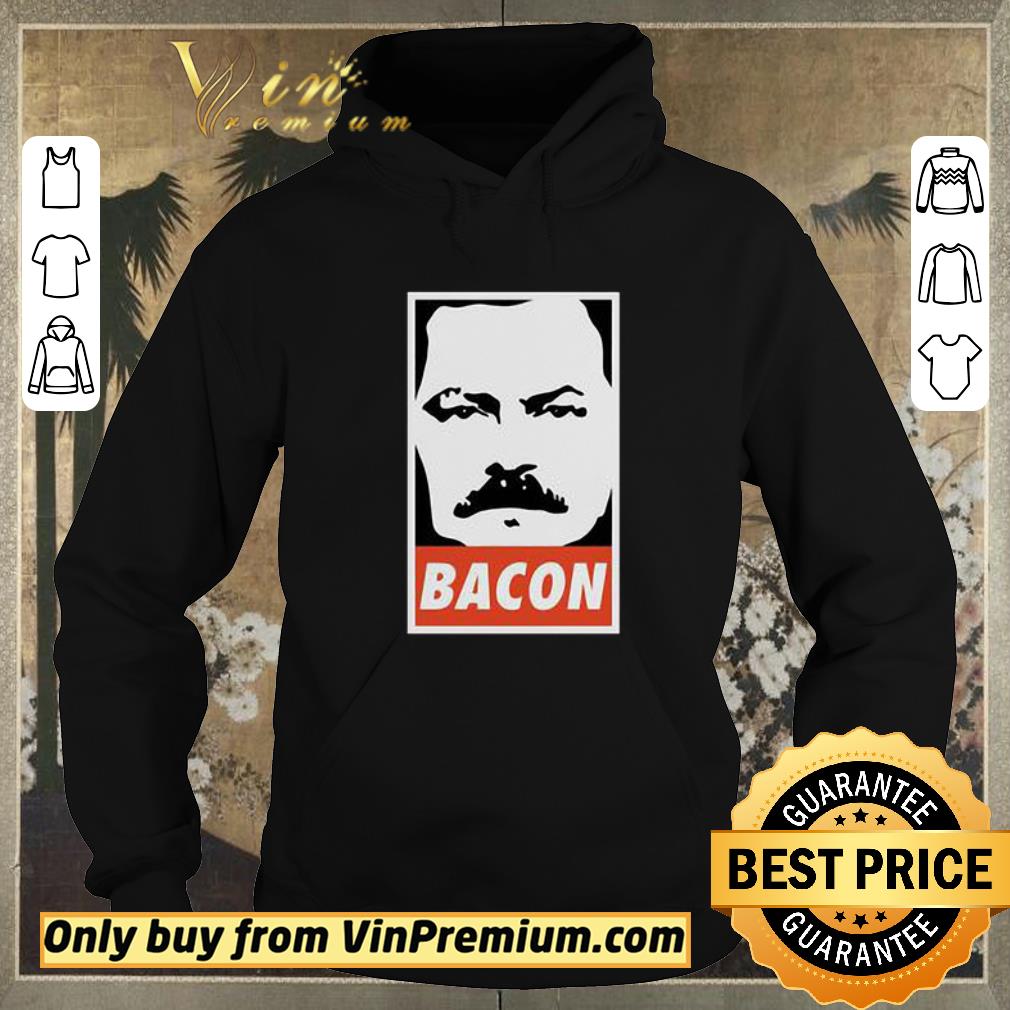 a7ae168d awesome ron swanson bacon shirt sweater 4 - Awesome Ron Swanson Bacon shirt sweater