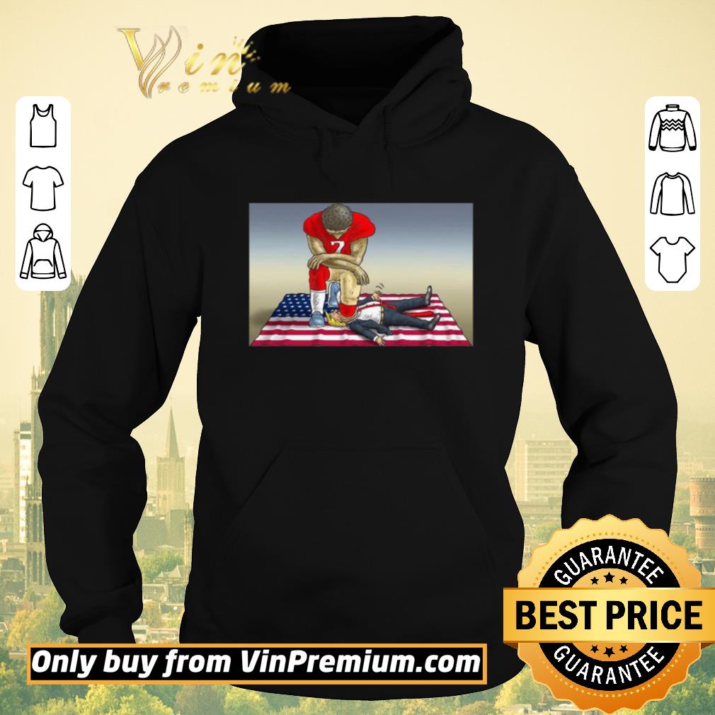 Premium Colin Kaepernick Kneeling On Trump Head shirt sweater a9bba5df premium colin kaepernick kneeling on trump head shirt sweater 4 - Premium Colin Kaepernick Kneeling On Trump Head shirt sweater