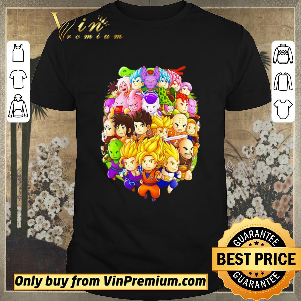 Funny Many Dragon Ball Z Characters shirt sweater