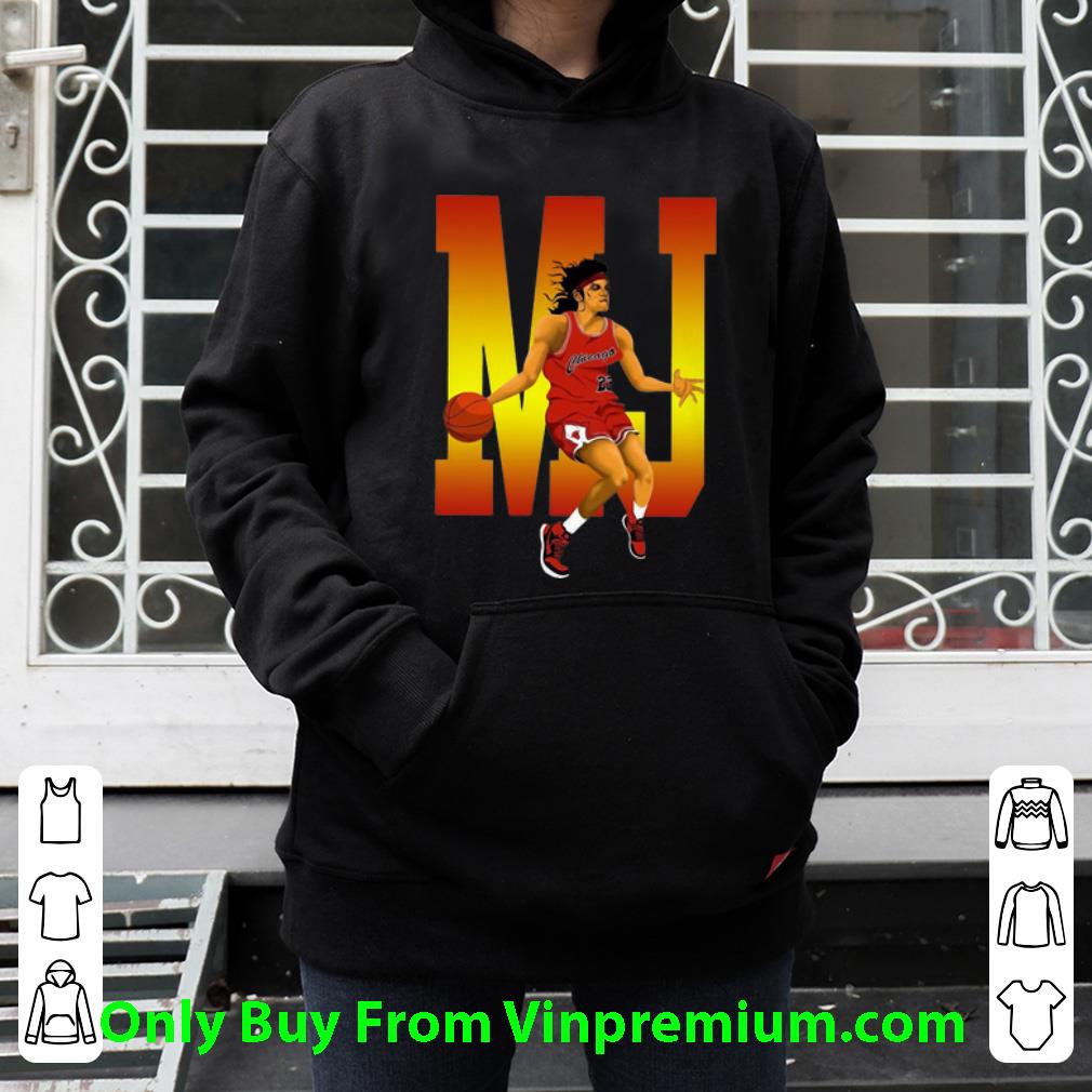 ae4411bf original michael jackson michael jordan mj 23 chicago shirt 4 - Original Michael Jackson Michael Jordan MJ 23 Chicago shirt