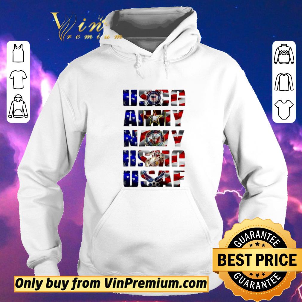 aed66bf5 hot uscg army navy usaf american flag independence day shirt sweater 4 - Hot Uscg army navy usaf american flag independence day shirt sweater