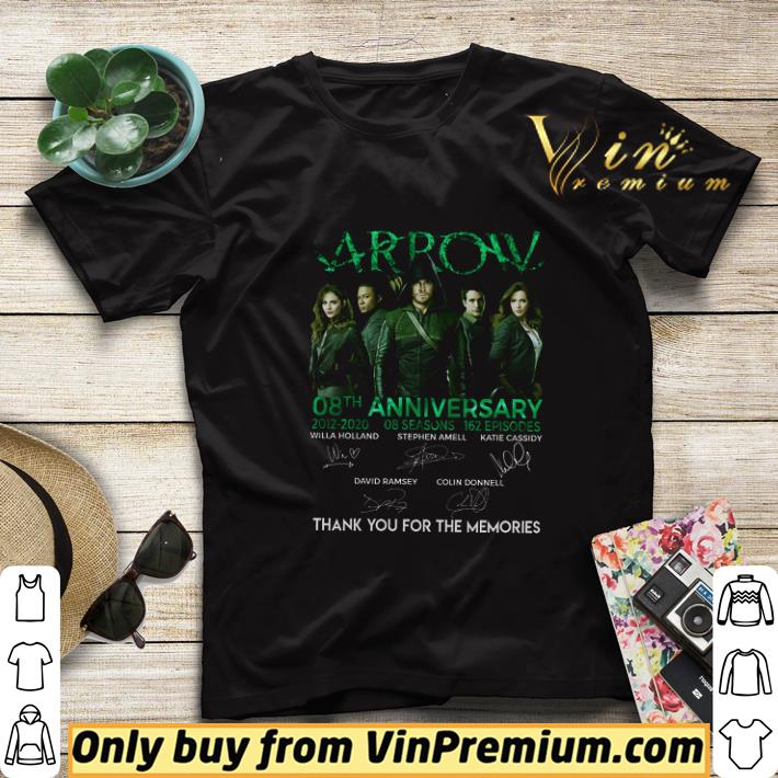 Arrow 08th 2012 2020 Anniversary Signature Thank You For The Memories shirt sweater b123ef73 arrow 08th 2012 2020 anniversary signature thank you for the memories shirt sweater 4 - Arrow 08th 2012 2020 Anniversary Signature Thank You For The Memories shirt sweater
