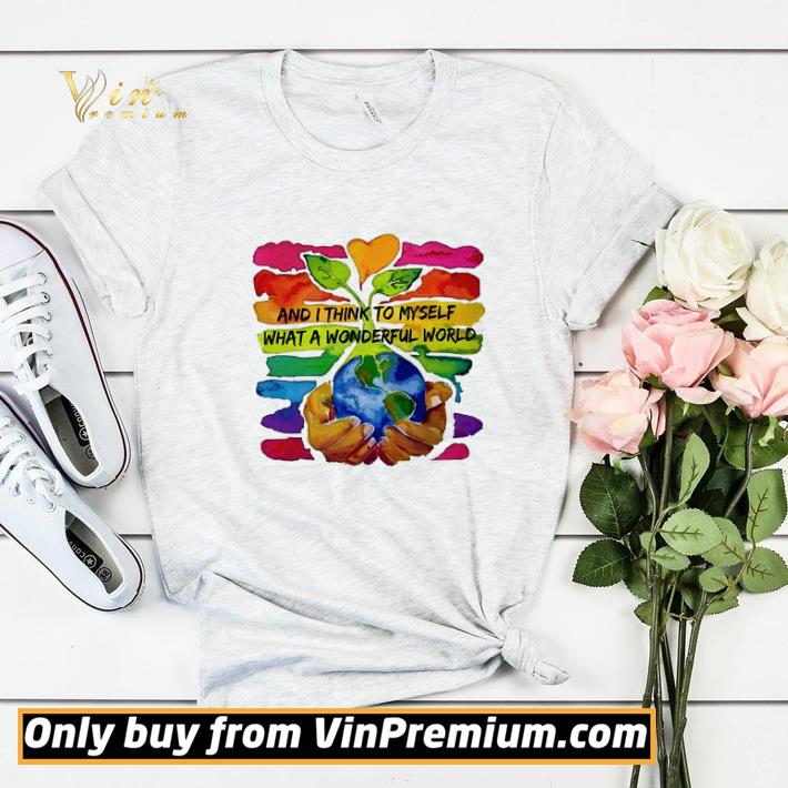 ba9c6e5c hippie and i think to myself what a wonderful world watercolor shirt sweater 4 - Hippie And I Think To Myself What A Wonderful World Watercolor shirt sweater