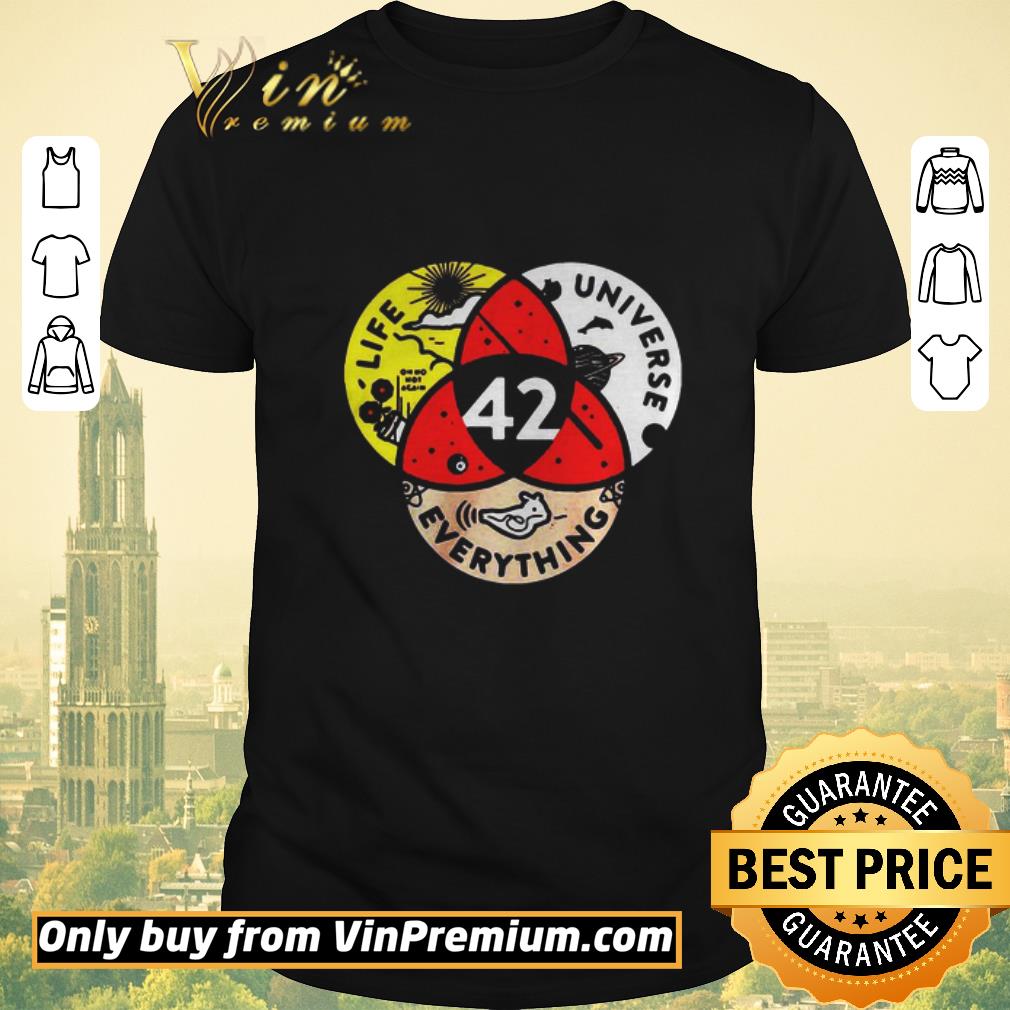 Hot 42 the answer to life the universe and everything shirt sweater