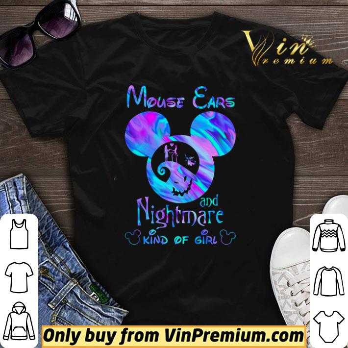 Mouse ears and Nightmare kind of girl shirt sweater