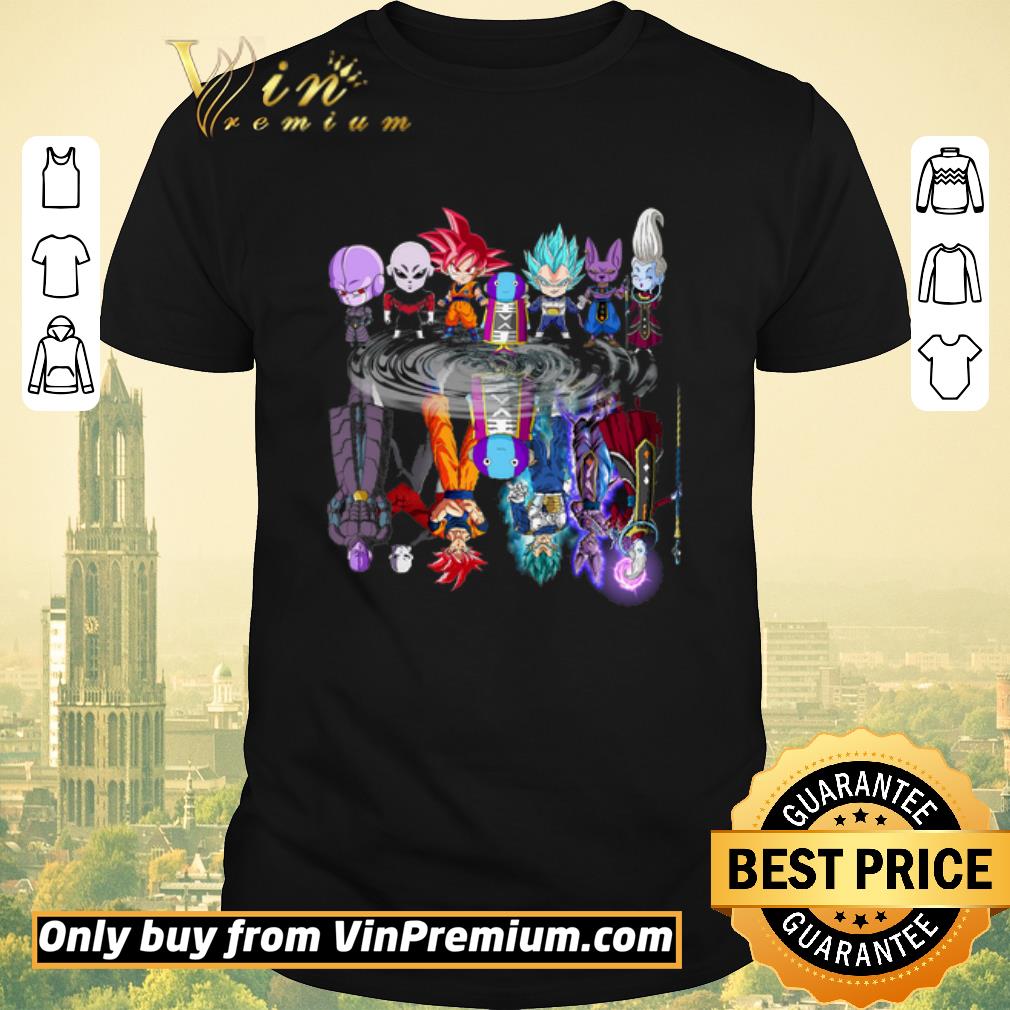 Awesome Dragon Ball Super Chibi Character Water Reflection shirt sweater
