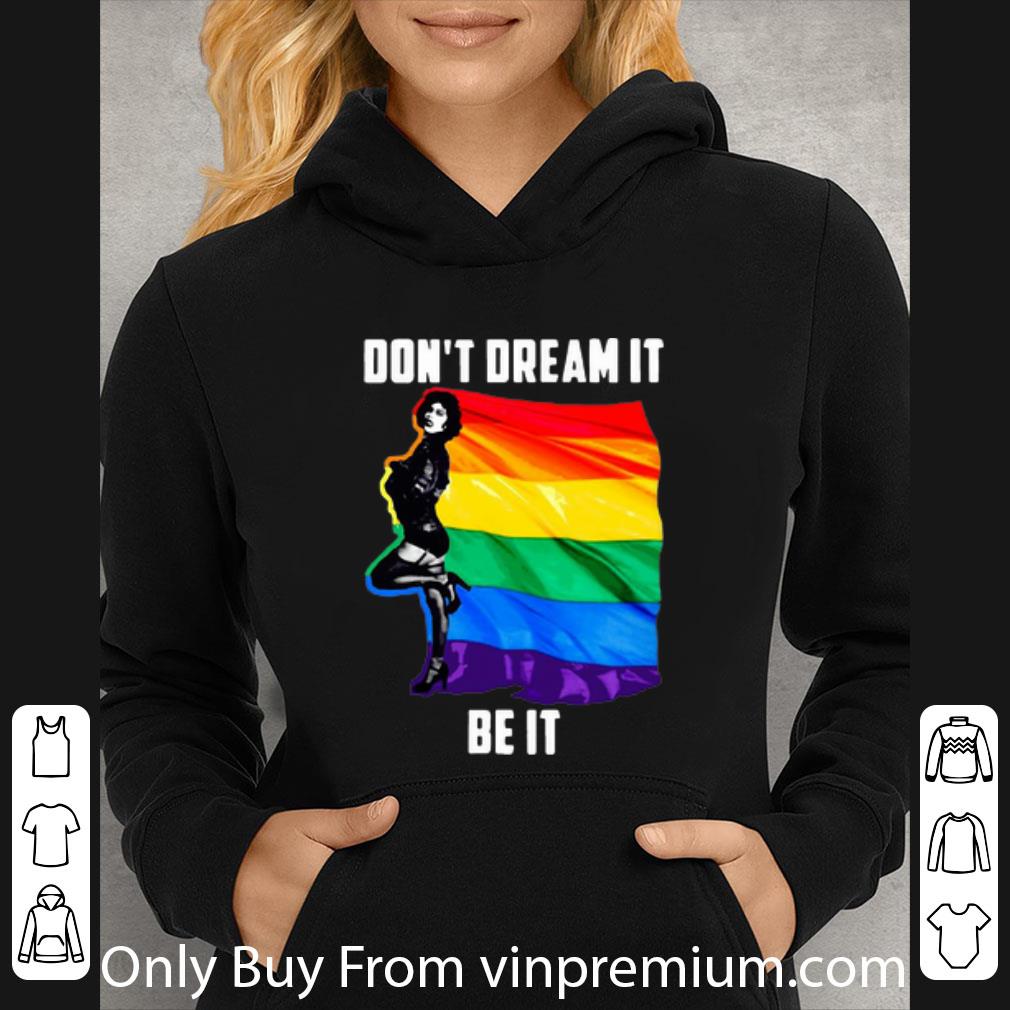c53e525a premium frank n furter lgbt flag don t dream it be it shirt 4 - Premium Frank N Furter LGBT Flag Don't Dream It Be It shirt