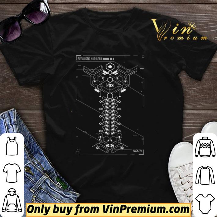 Cyberpunk Futuristic Hud Gear – Science Fiction Fans shirt sweater
