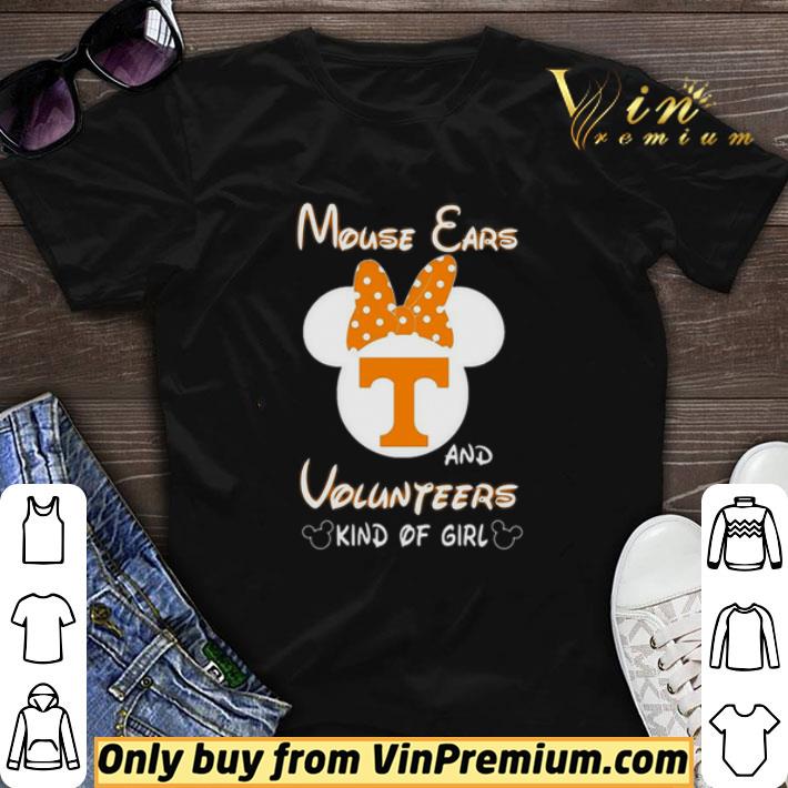 Minnie Mouse Ears And Tennessee Volunteers Kind Of Girl shirt sweater
