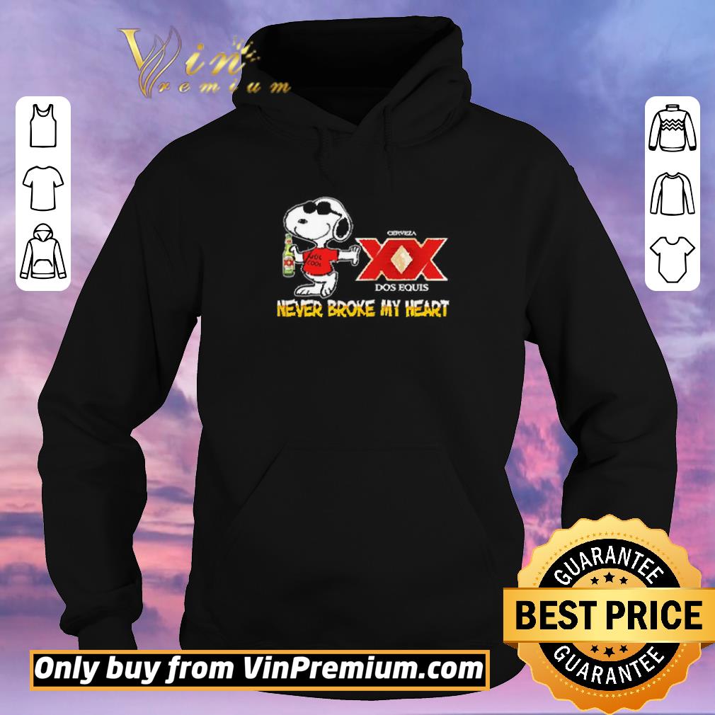 Premium Snoopy Dos Equis never block my heart shirt sweater cc2e8593 premium snoopy dos equis never block my heart shirt sweater 4 - Premium Snoopy Dos Equis never block my heart shirt sweater