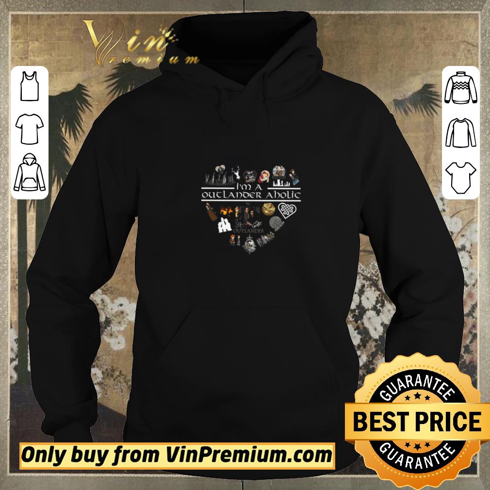cc9ebc51 official heart i m a outlander aholic signature shirt sweater 4 - Official Heart I'm A Outlander Aholic Signature shirt sweater