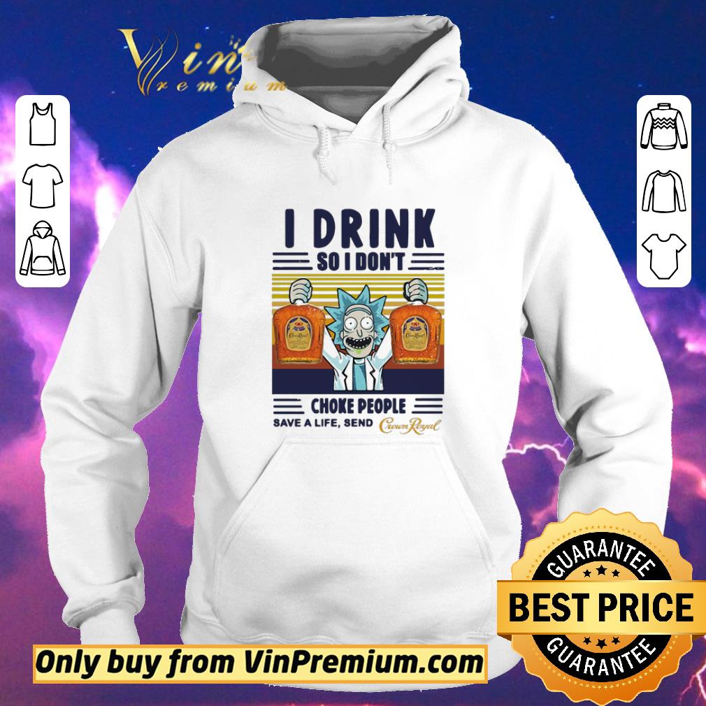 Funny Rick Sanchez I Drink So I Don’t Choke People Save A Life Send Vintage shirt sweater d060ebf7 funny rick sanchez i drink so i don t choke people save a life send vintage shirt sweater 4 - Funny Rick Sanchez I Drink So I Don’t Choke People Save A Life Send Vintage shirt sweater