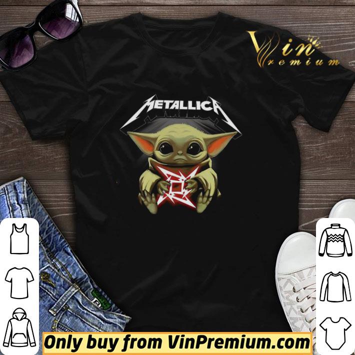 Baby Yoda Hug Families Metallica Star shirt sweater Baby Yoda Hug Families Metallica Star shirt sweater
