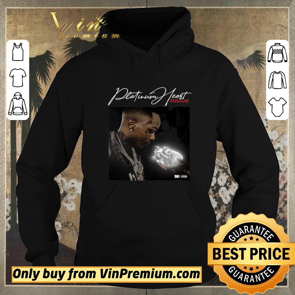 d3182ba9 official platinum heart deluxe music band black shirt 4 - Official Platinum heart deluxe music band black shirt