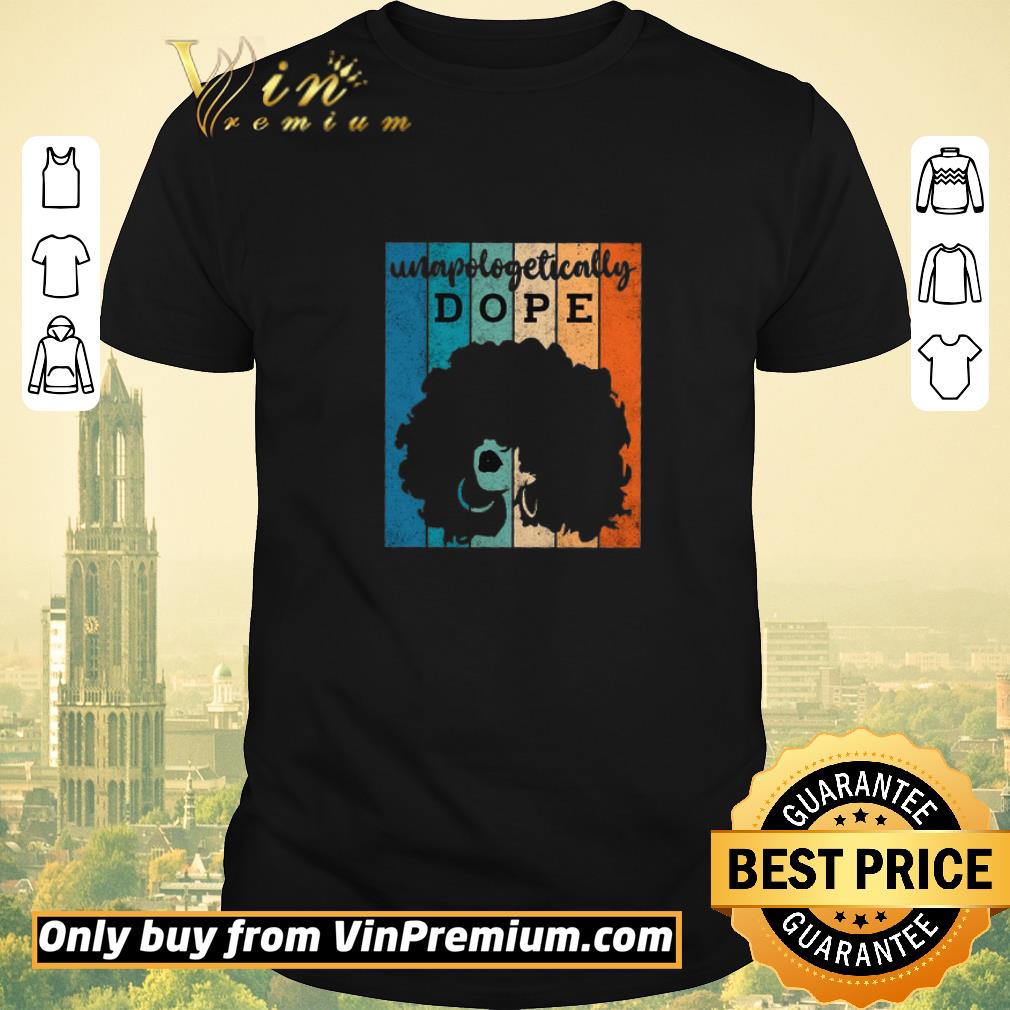 Premium Black Women Unapologetically Dope Vintage shirt sweater