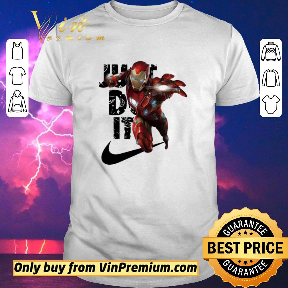 Funny Nike Iron man just do it shirt sweater