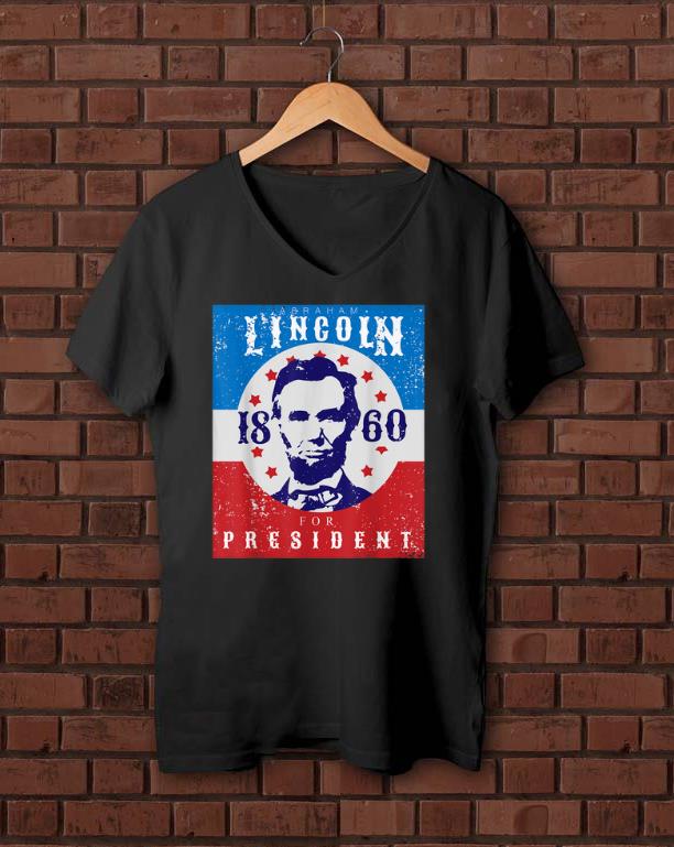 Pretty Abraham Lincoln 4th Of July USA Shirt