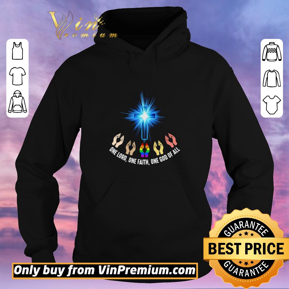 da45af3c awesome lgbt jesus one lord one faith one god of all shirt sweater 4 - Awesome LGBT Jesus one lord one faith one God of all shirt sweater