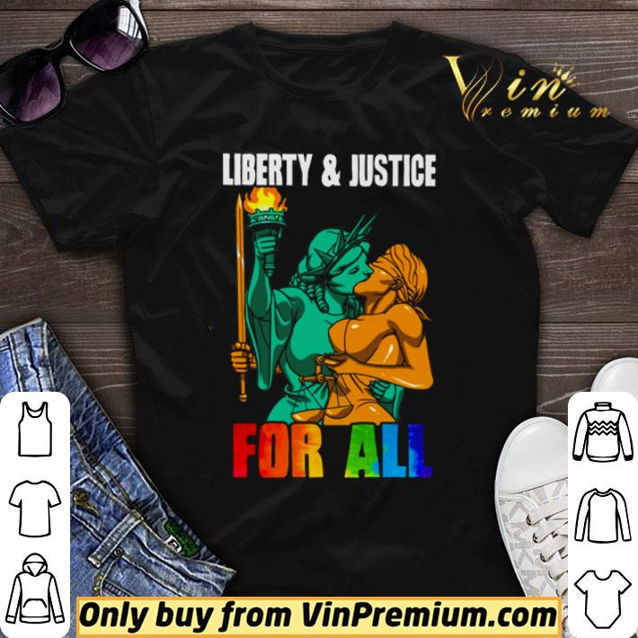 Liberty & Justice For All shirt sweater