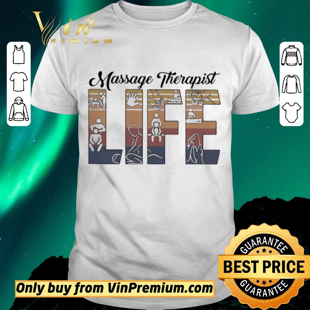 Funny Massage Therapist life vintage shirt sweater