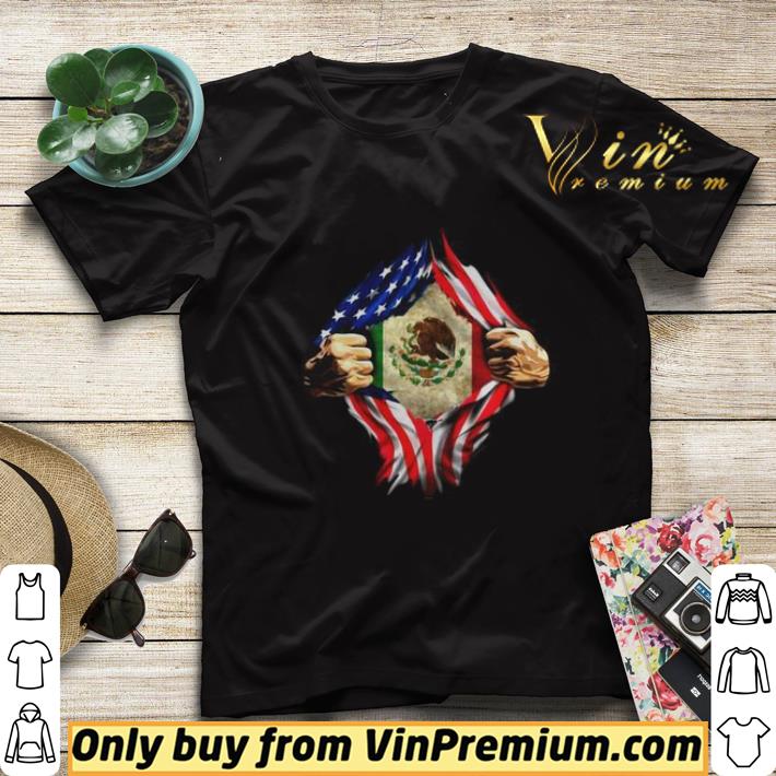 db55dbaf hand mexican and american flag shirt sweater 4 - Hand Mexican And American Flag shirt sweater