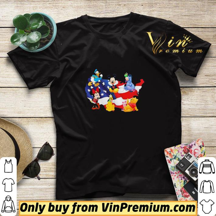 dd0f7ed4 america donald duck pluto pooh eeyore mickey and minnie mouse shirt sweater 4 - America Donald Duck Pluto Pooh Eeyore Mickey and Minnie Mouse shirt sweater