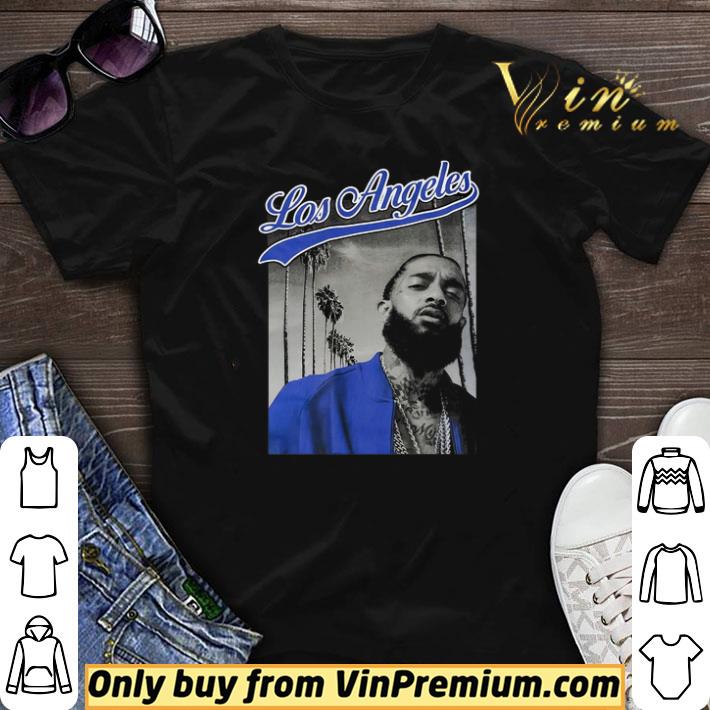 Nipsey Hussle Blue Los Angeles shirt sweater