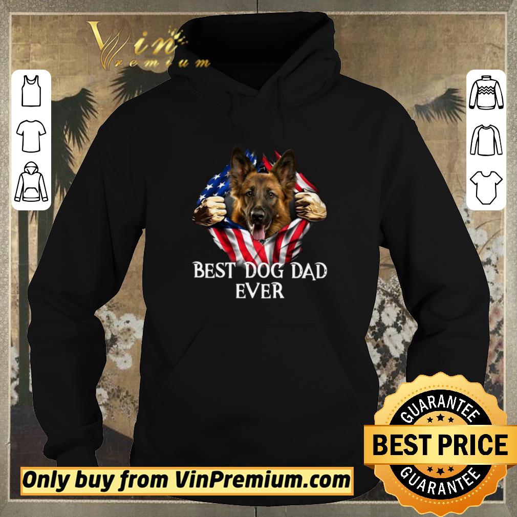 e01554cf awesome blood inside me german shepherd dog american flag best dog dad ever shirt sweater 4 - Awesome Blood Inside Me German Shepherd Dog American Flag Best Dog Dad Ever shirt sweater