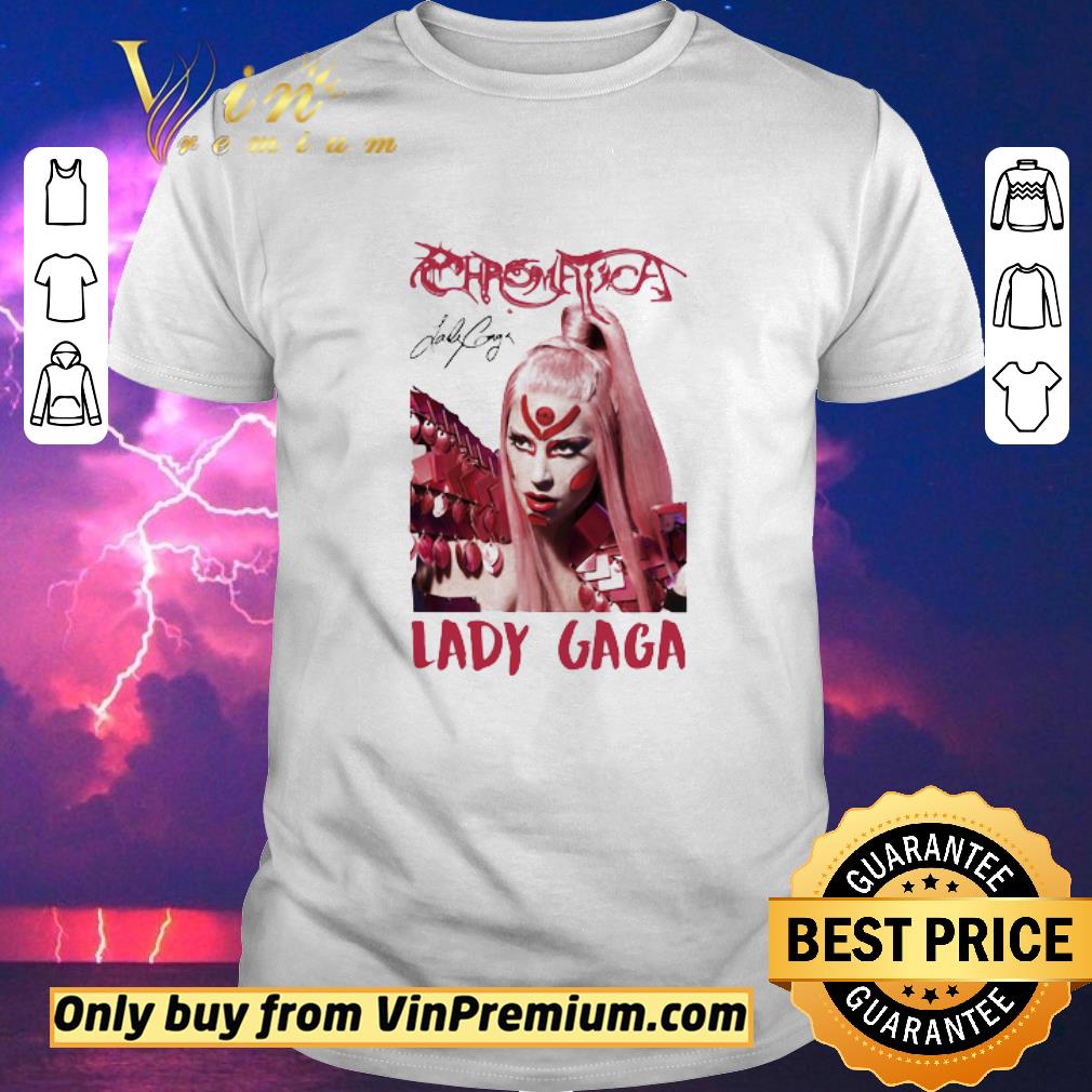 Top Lady Gaga Chromatica Album Signature shirt sweater