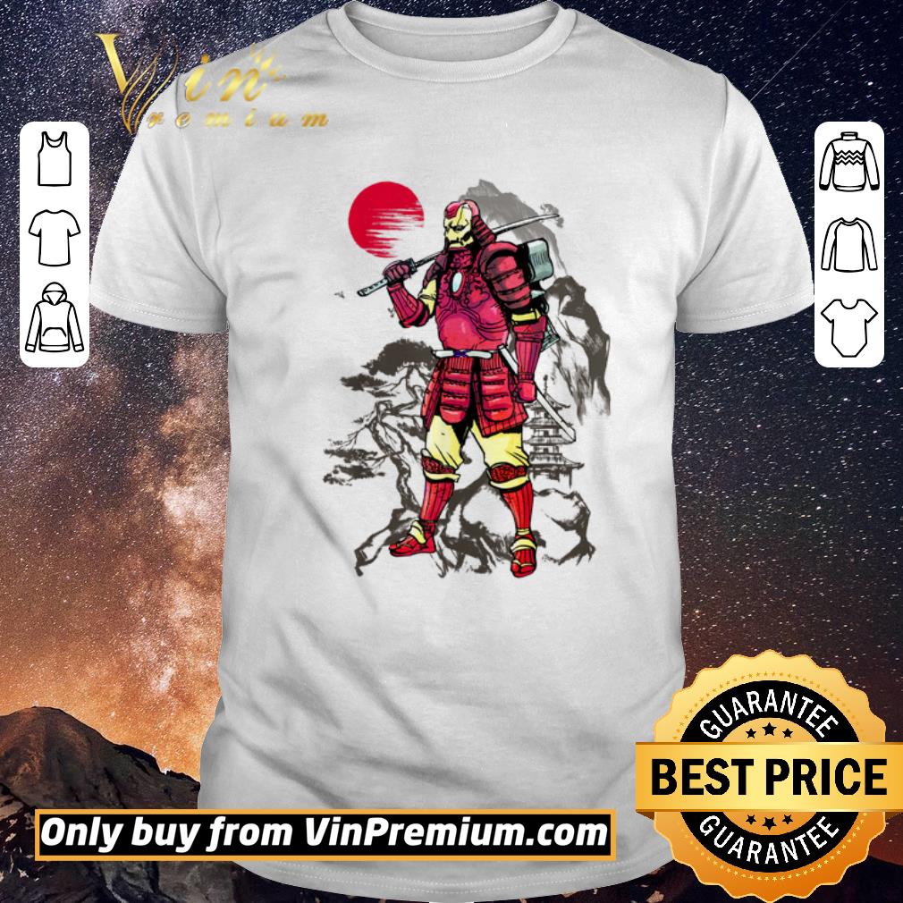 Awesome Marvel Iron Man Samurai Mountain Sunset Graphic shirt sweater