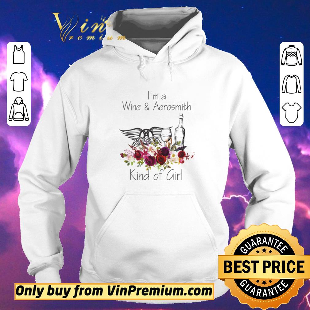 e7954a2b official floral i m a wine and aerosmith kind of girl shirt sweater 4 - Official Floral I’m a wine and Aerosmith kind of girl shirt sweater