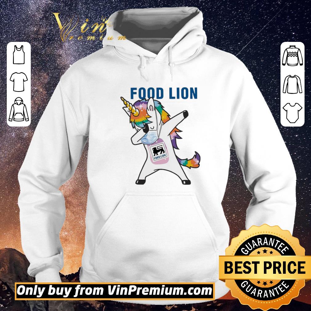 e7e76af2 original dabbing unicorn mask food lion logo coronavirus shirt sweater 4 - Original Dabbing Unicorn mask Food Lion logo Coronavirus shirt sweater