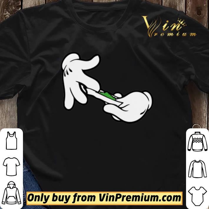 Mickey Mouse Hands Rolling A Joint shirt sweater Mickey Mouse Hands Rolling A Joint shirt sweater